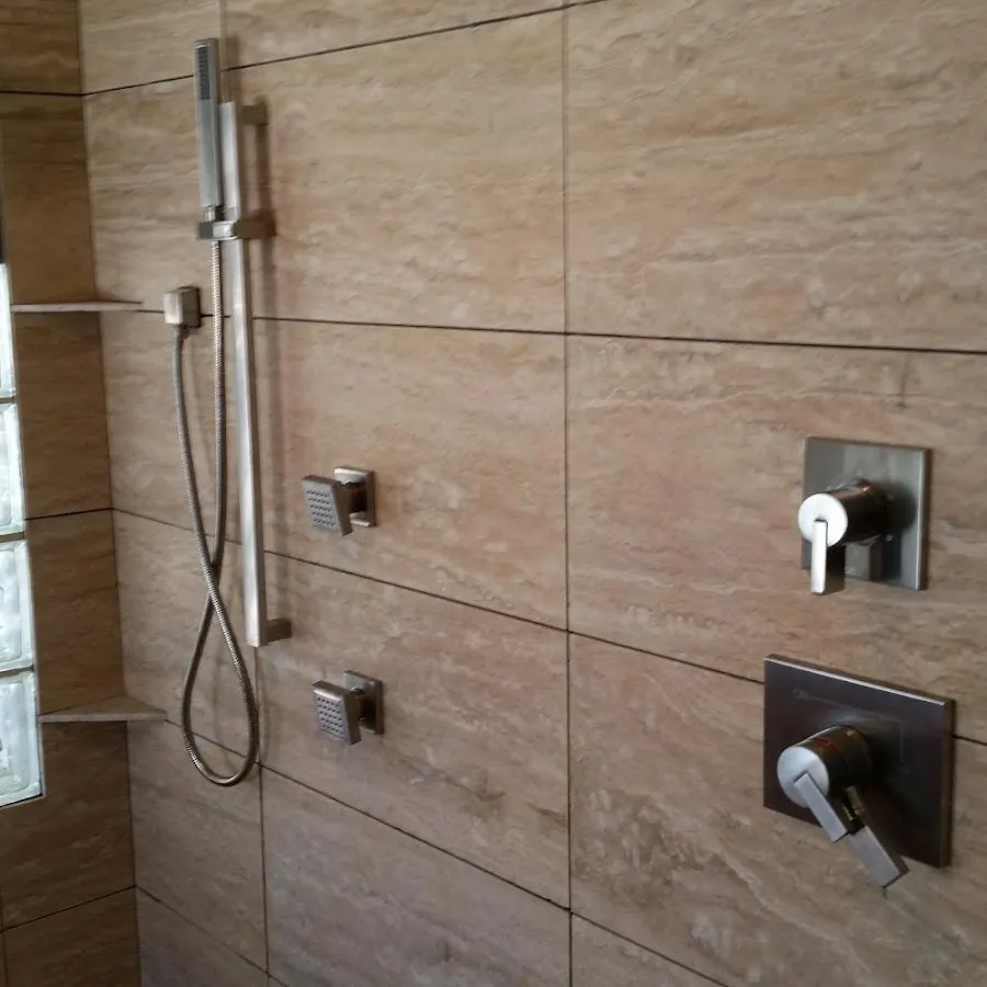Shower fixture installation for Water Heater Replacement in Bellefonte